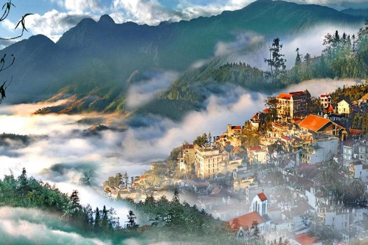 Discovery Hotel Sapa Bagian luar foto