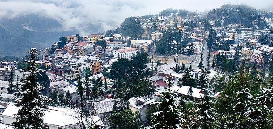 Discovery Hotel Sapa Bagian luar foto
